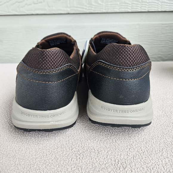 Nunn Bush Excursion Slip-On Brown Leather Sneaker Loafer Bloom Men SZ 11.5 M - Picture 7 of 11